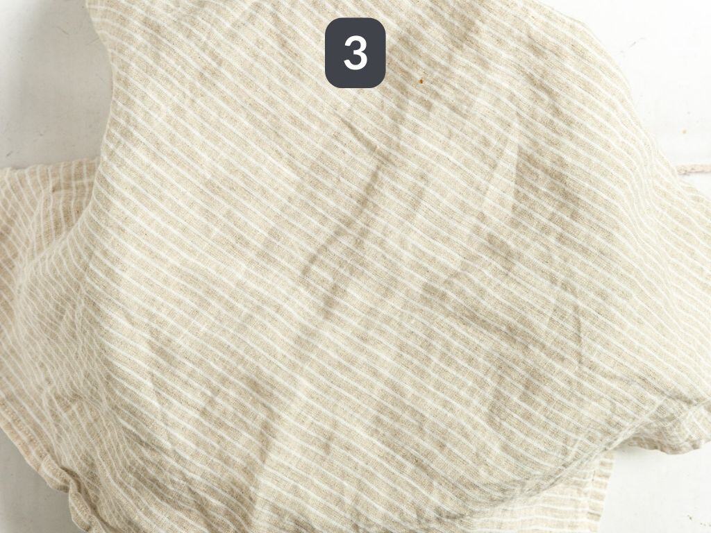 Oil-Free Vegan Oat Flour Pizza Crust Step 3 - let the dough rest.