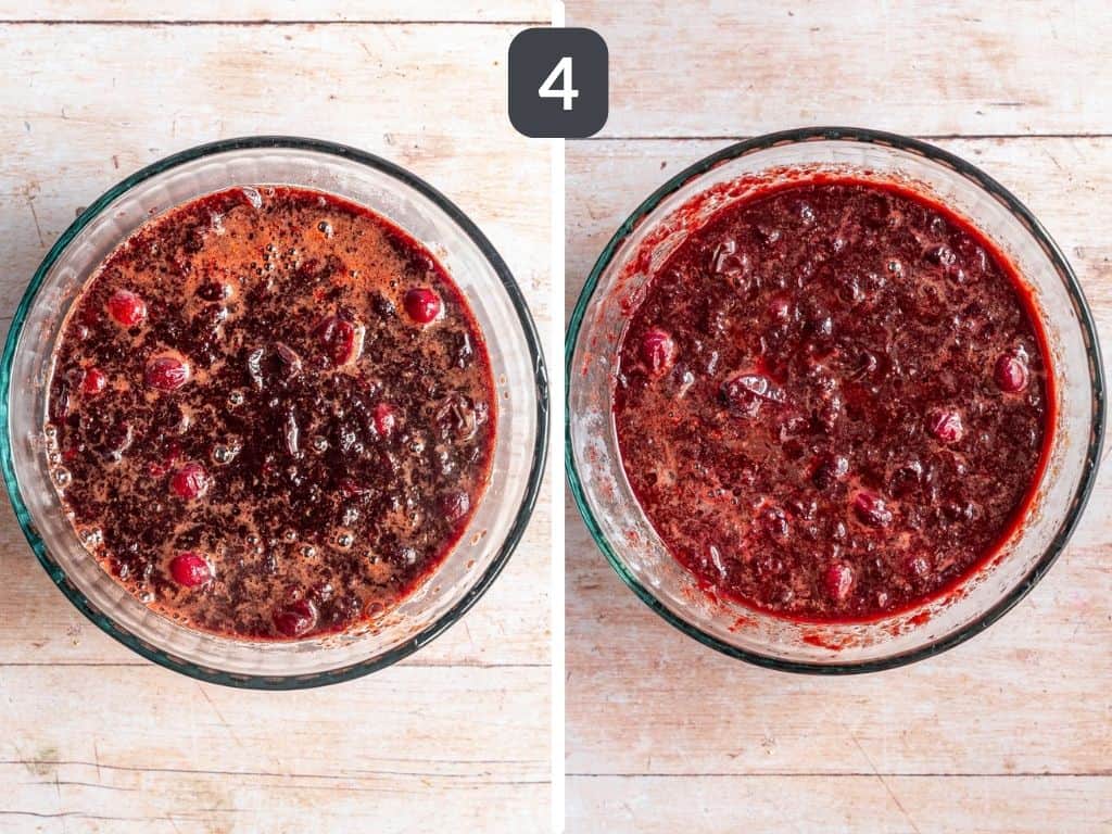 Refined Sugar Free Cranberry Sauce Step 4