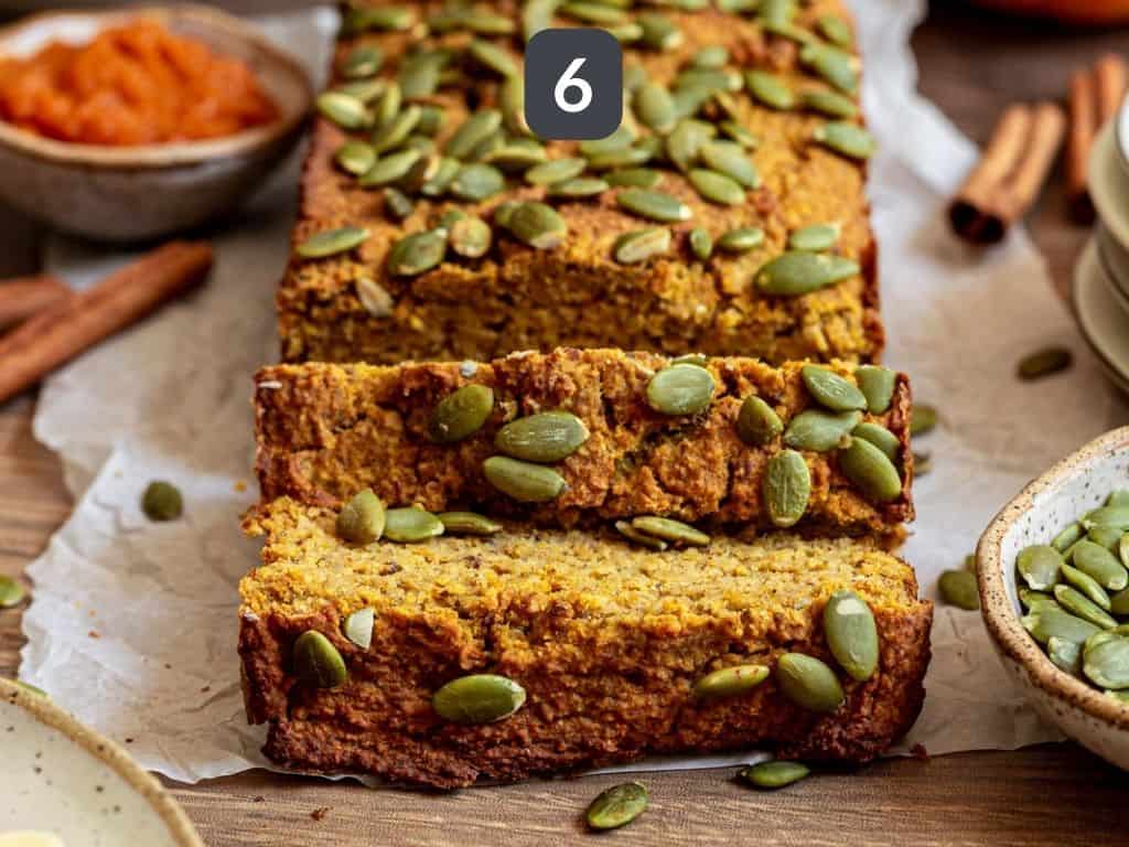 Vegan Pumpkin Banana Bread Step 6
