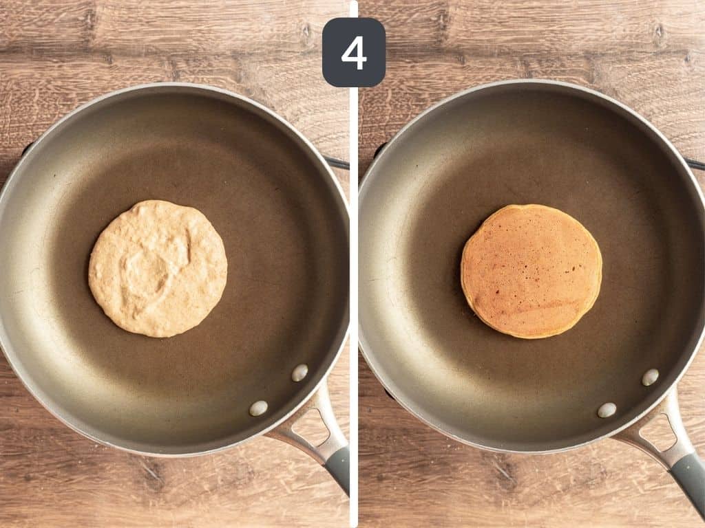 Vegan Sweet Potato Pancakes Step 4