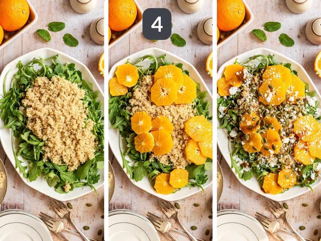 Arugula Citrus Salad Step 4