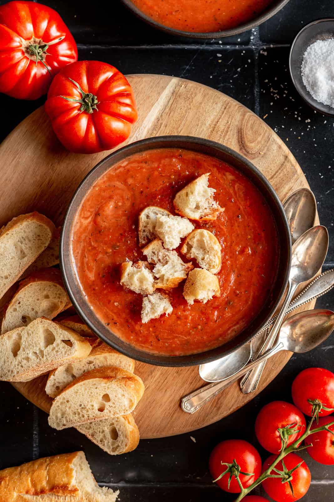 Oil-Free Roasted Tomato Soup