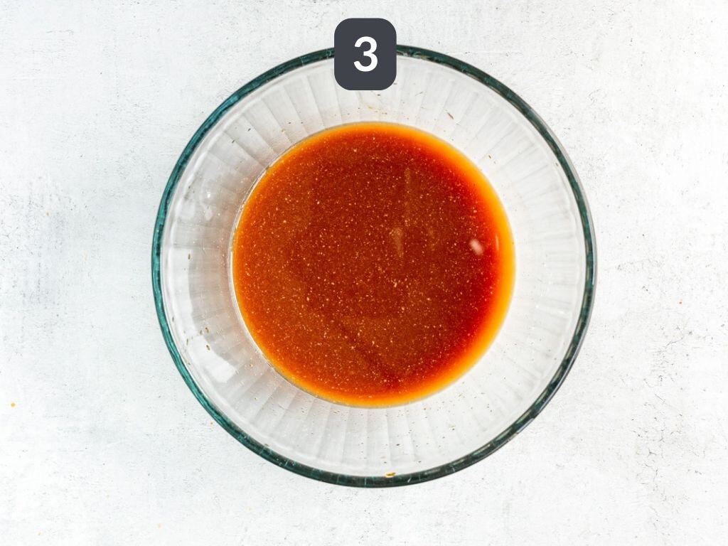 Kung Pao Tempeh Step 3 - sauce
