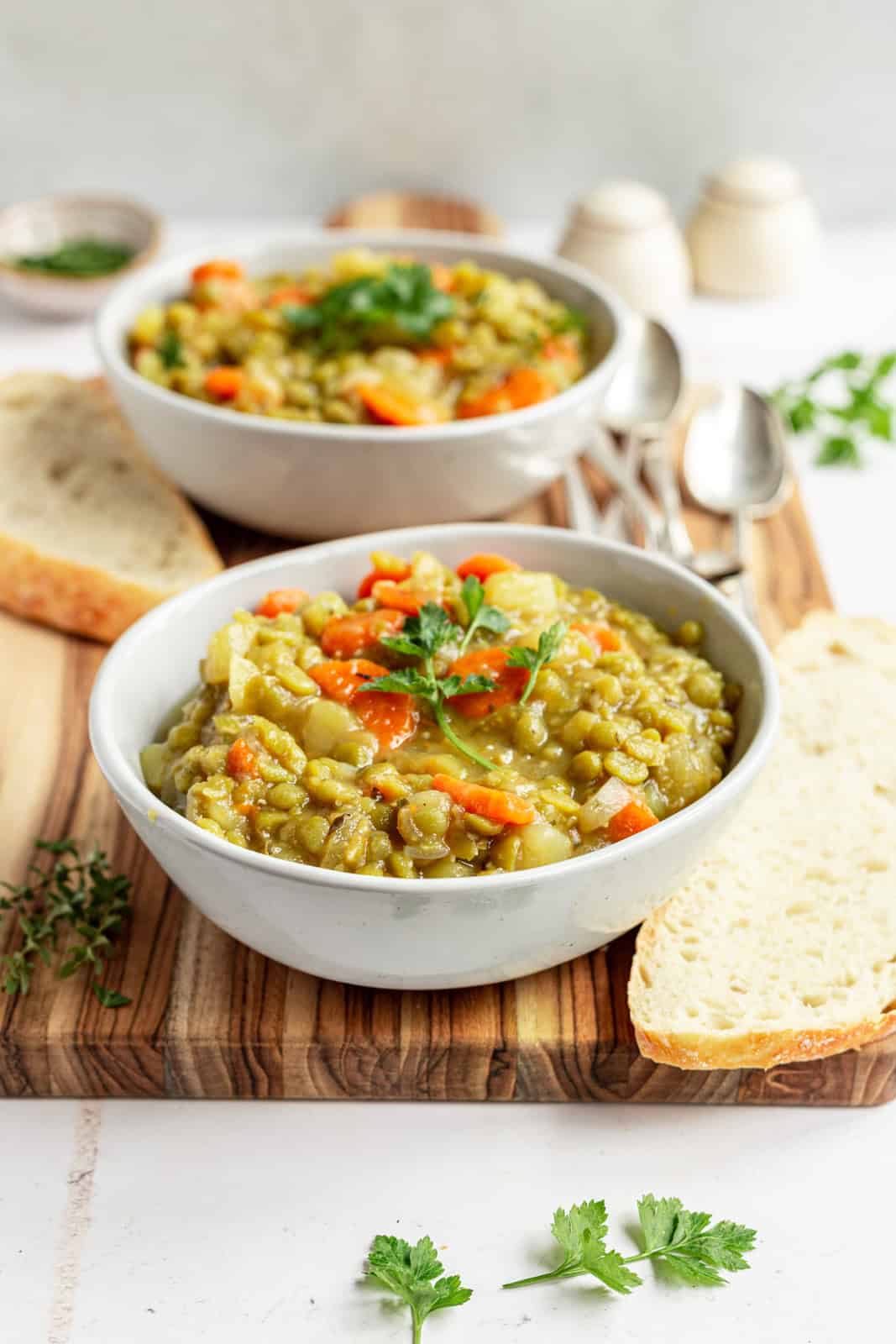 Vegan Gluten Free Split Pea Soup