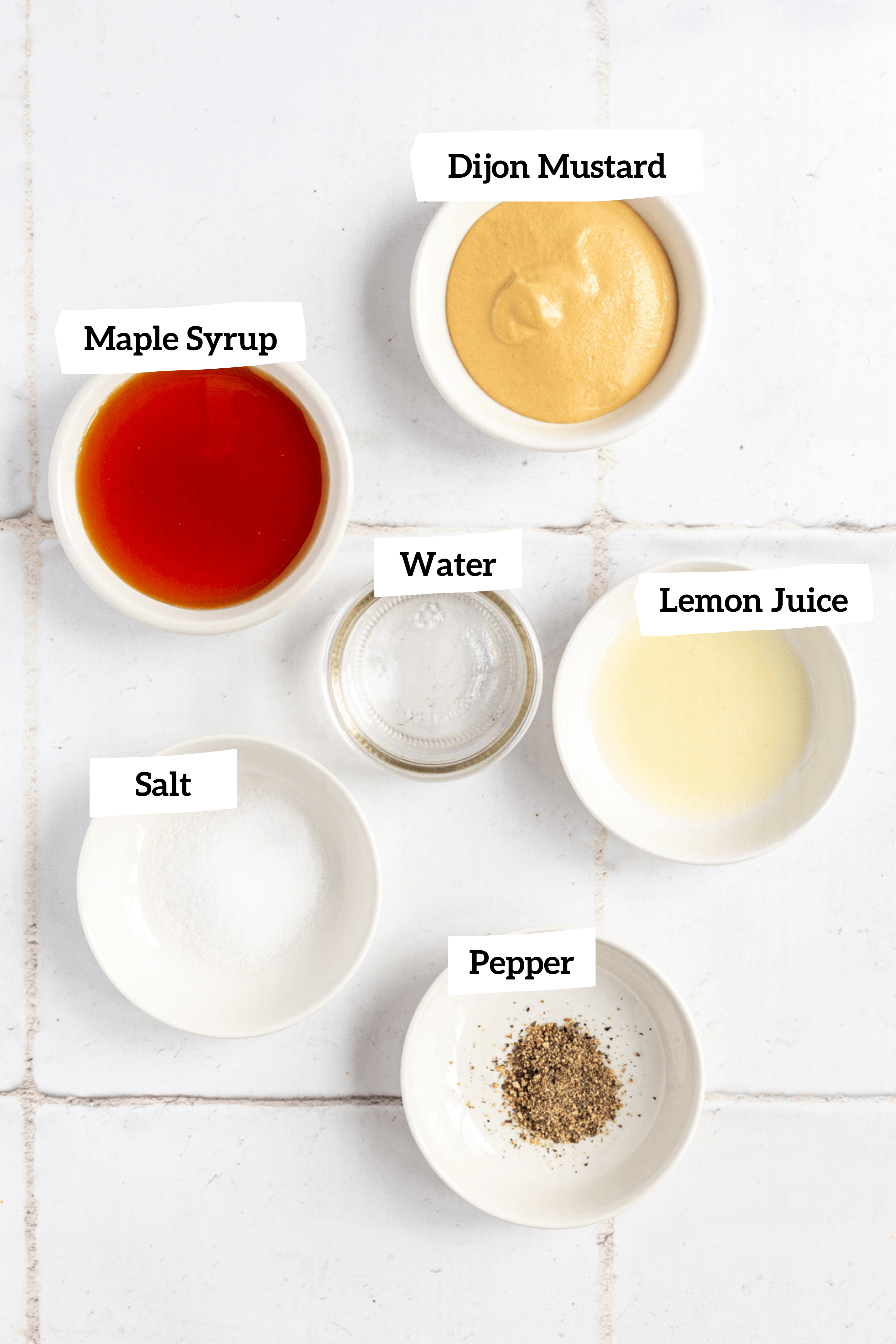 Easy Oil-Free Salad Dressing Ingredients