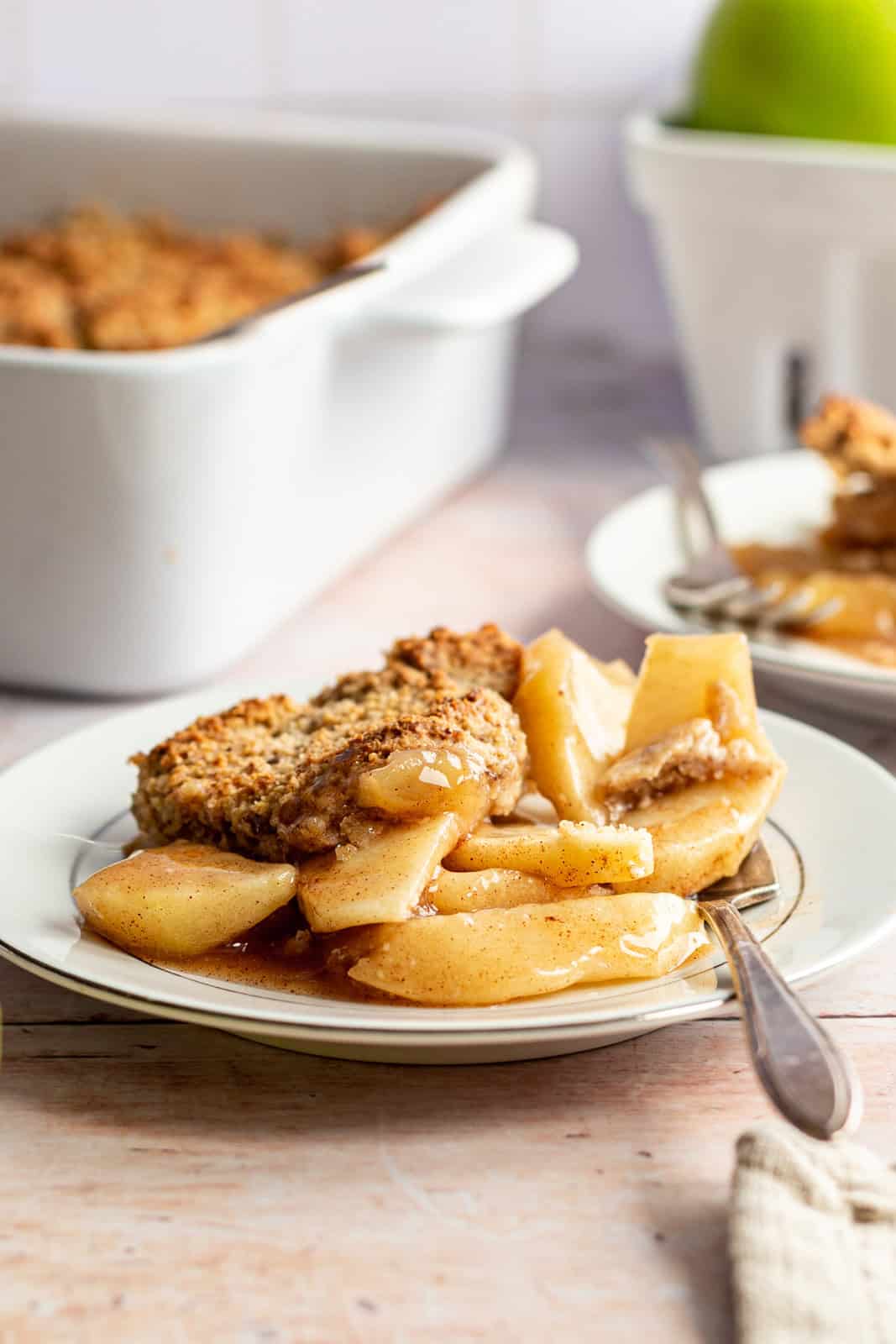 Vegan Gluten-Free Apple Cobbler