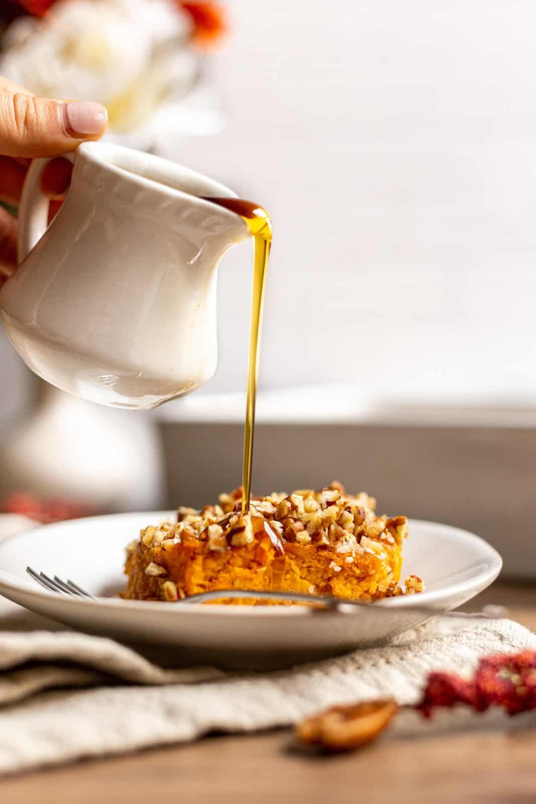 Vegan Sweet Potato Casserole (No Marshmallows)