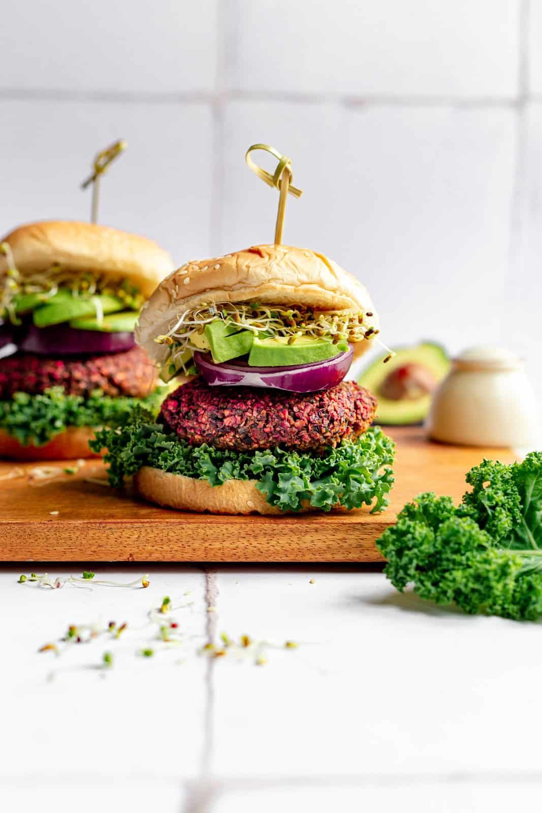 Beet Burgers Vegan