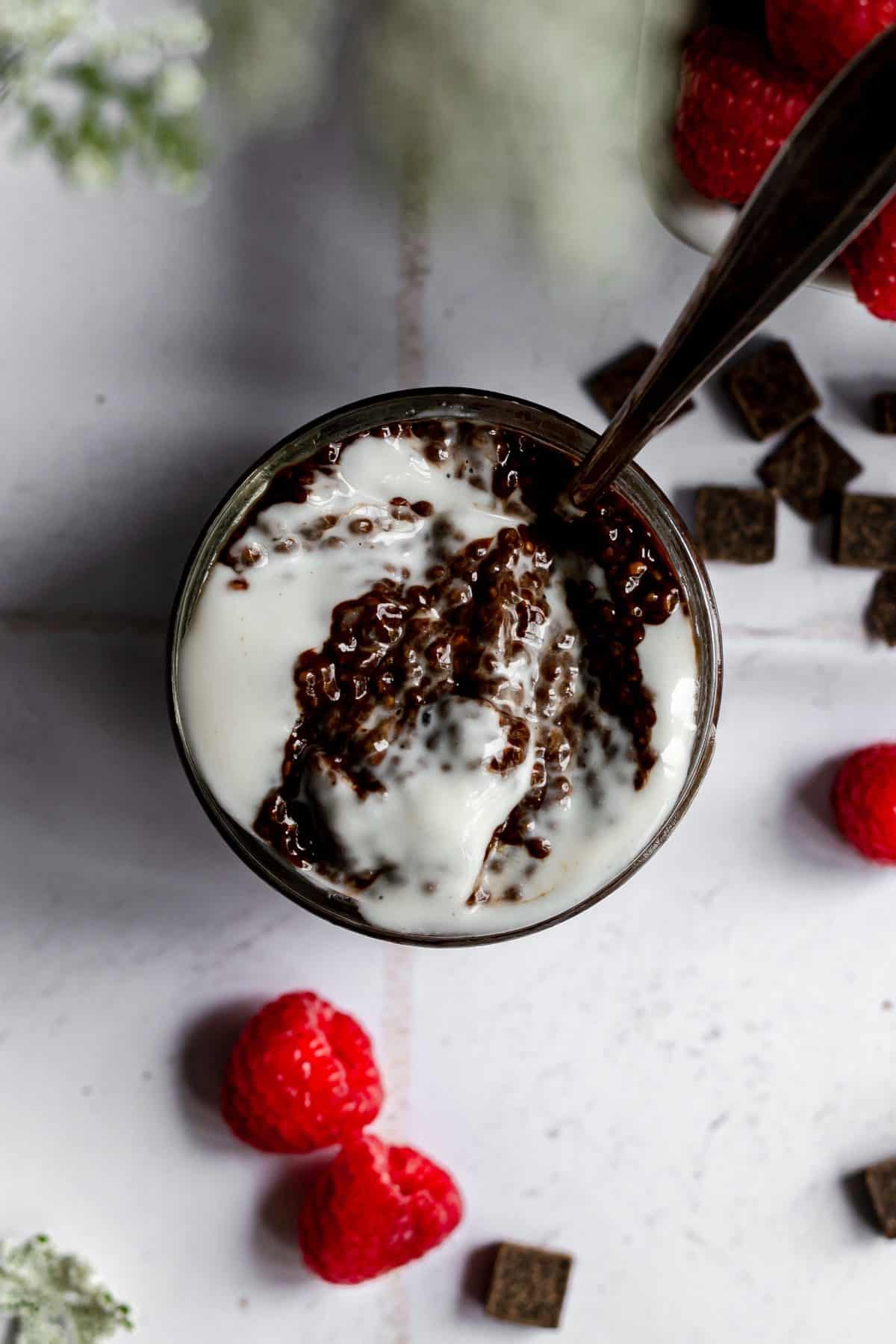 Cold Brew Coffee Chia Pudding