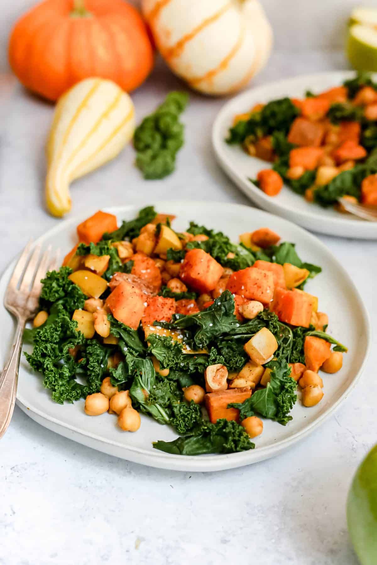 Fall Veggie Sweet Potato Hash 