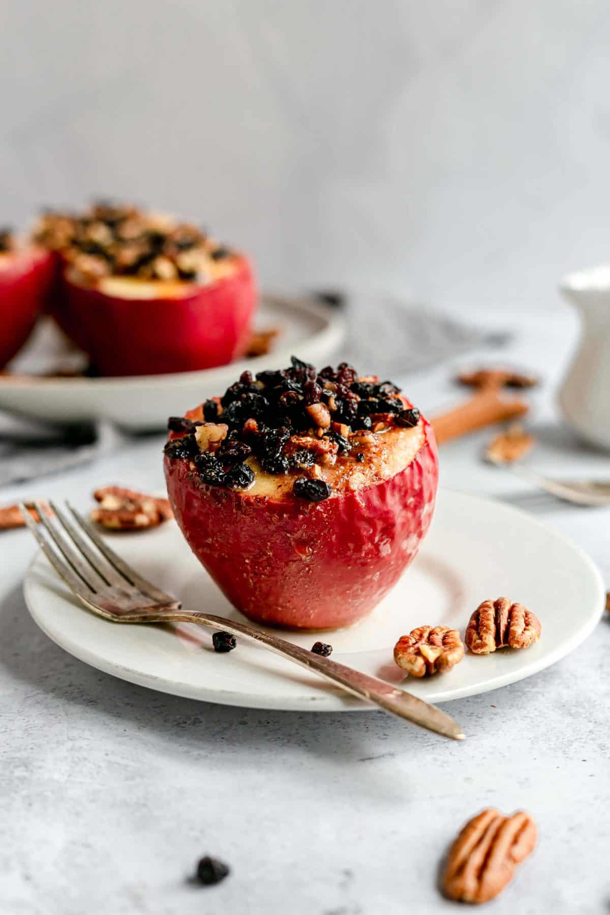 Oil-Free Vegan Air Fryer Baked Apples