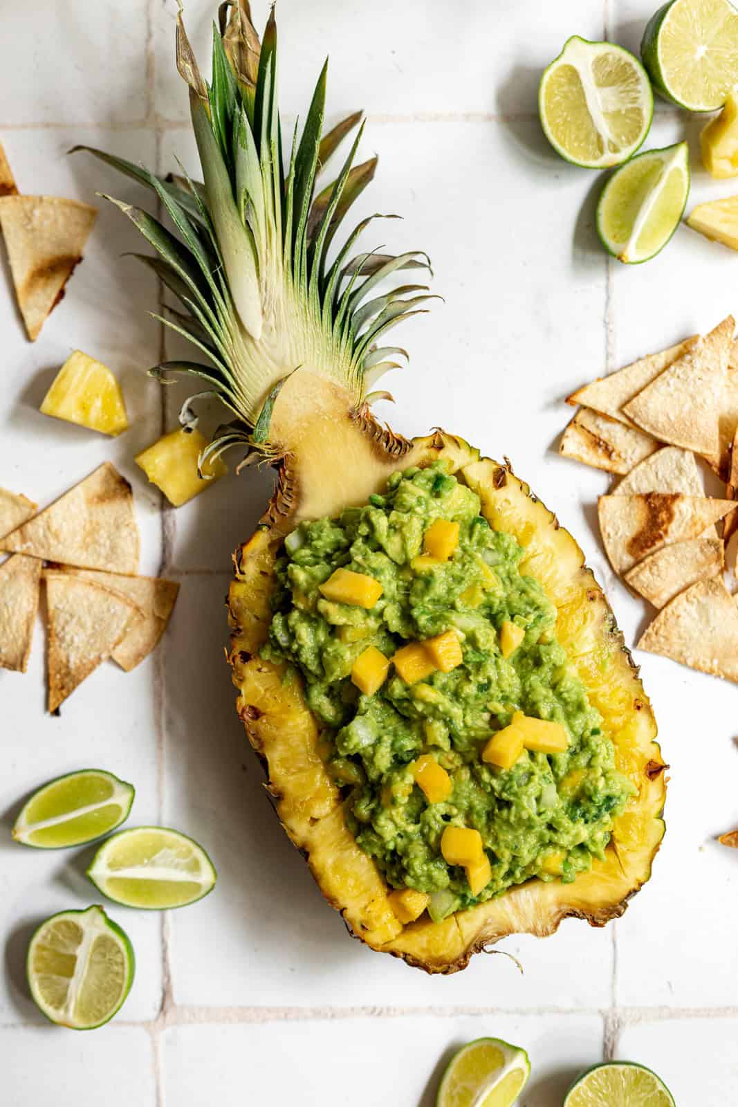 Pineapple Mango Guacamole