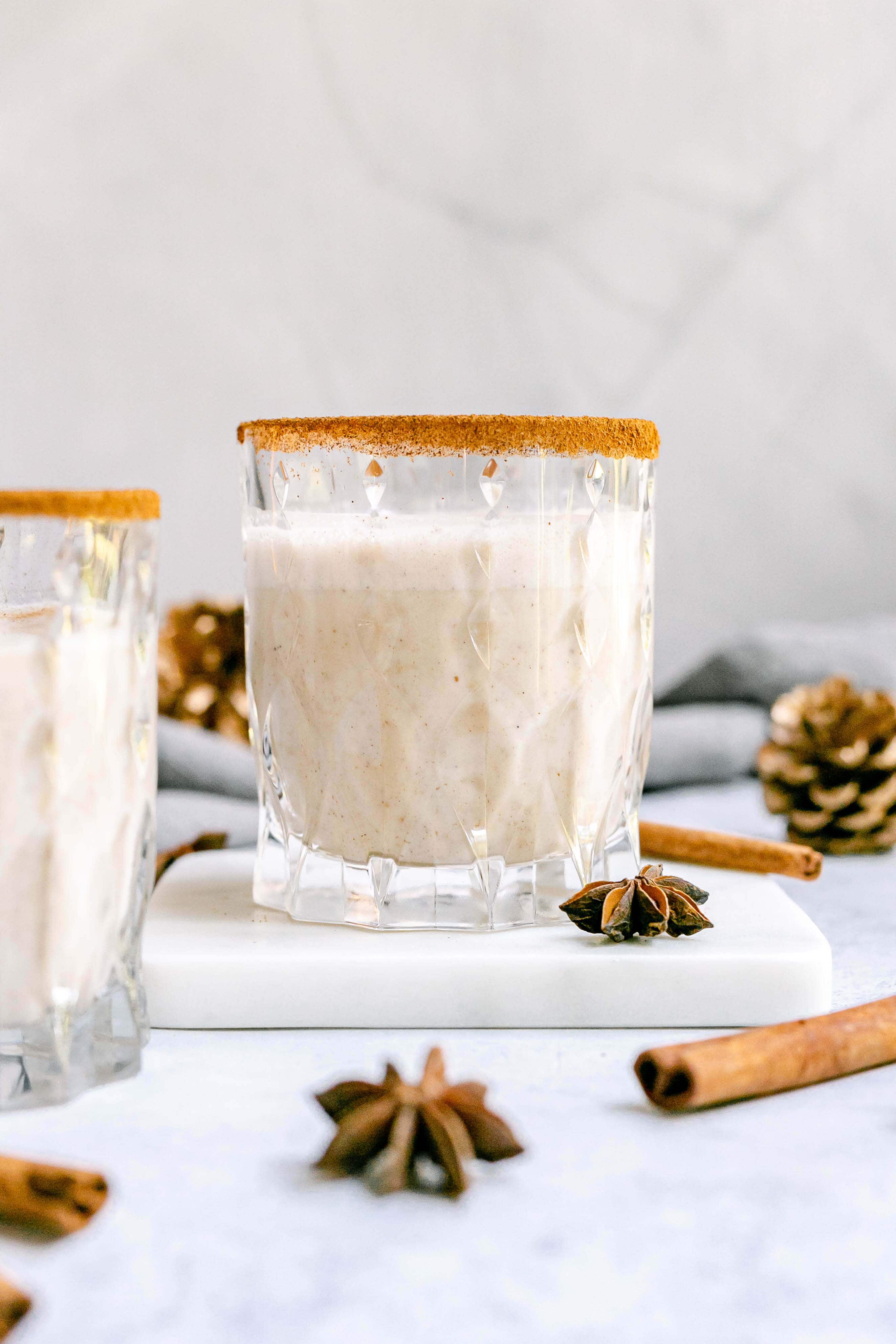 Plant-Based Eggnog (Cashew-Free, Coconut-Free)