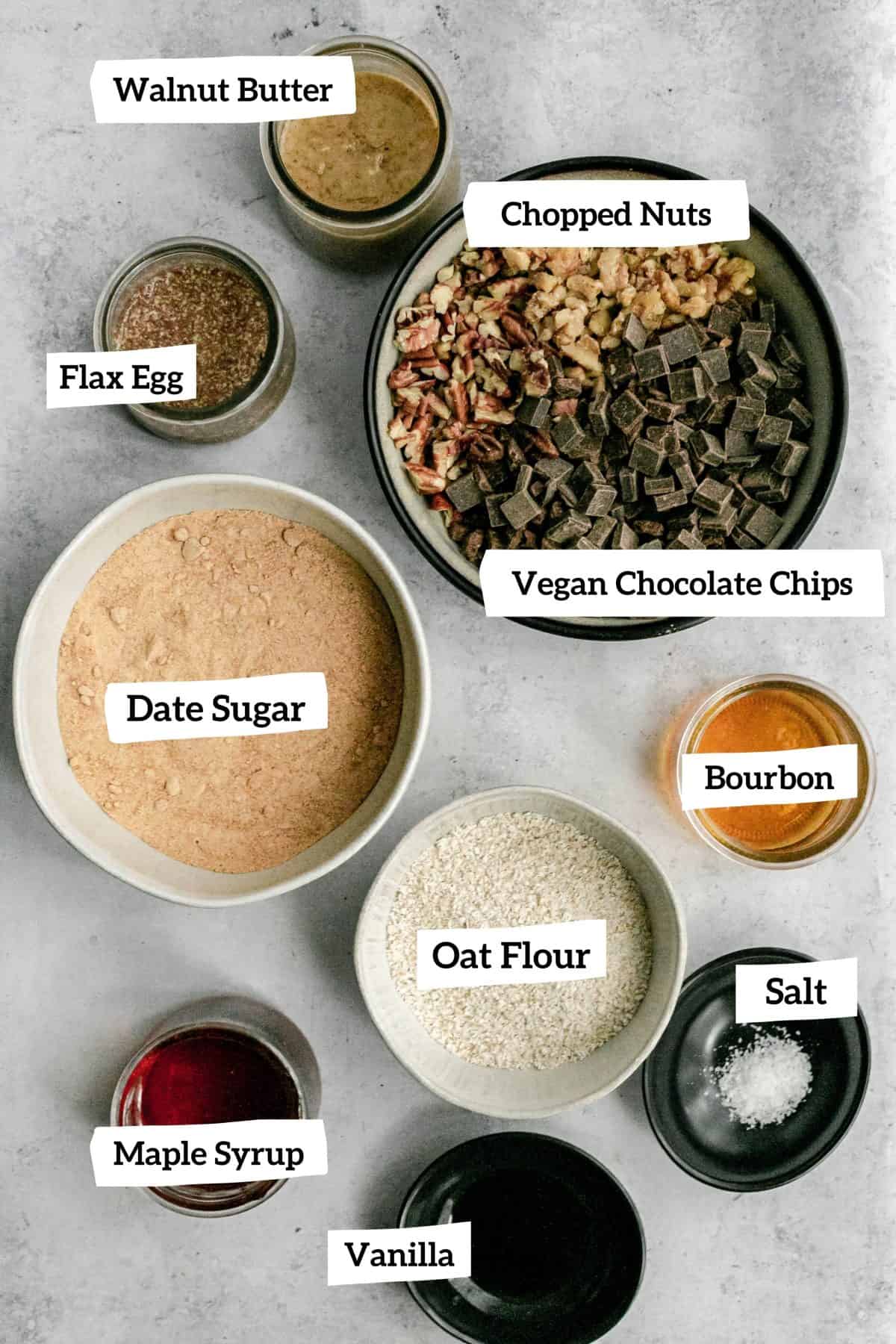Plant-Based Kentucky Derby Pie Filling Ingredients