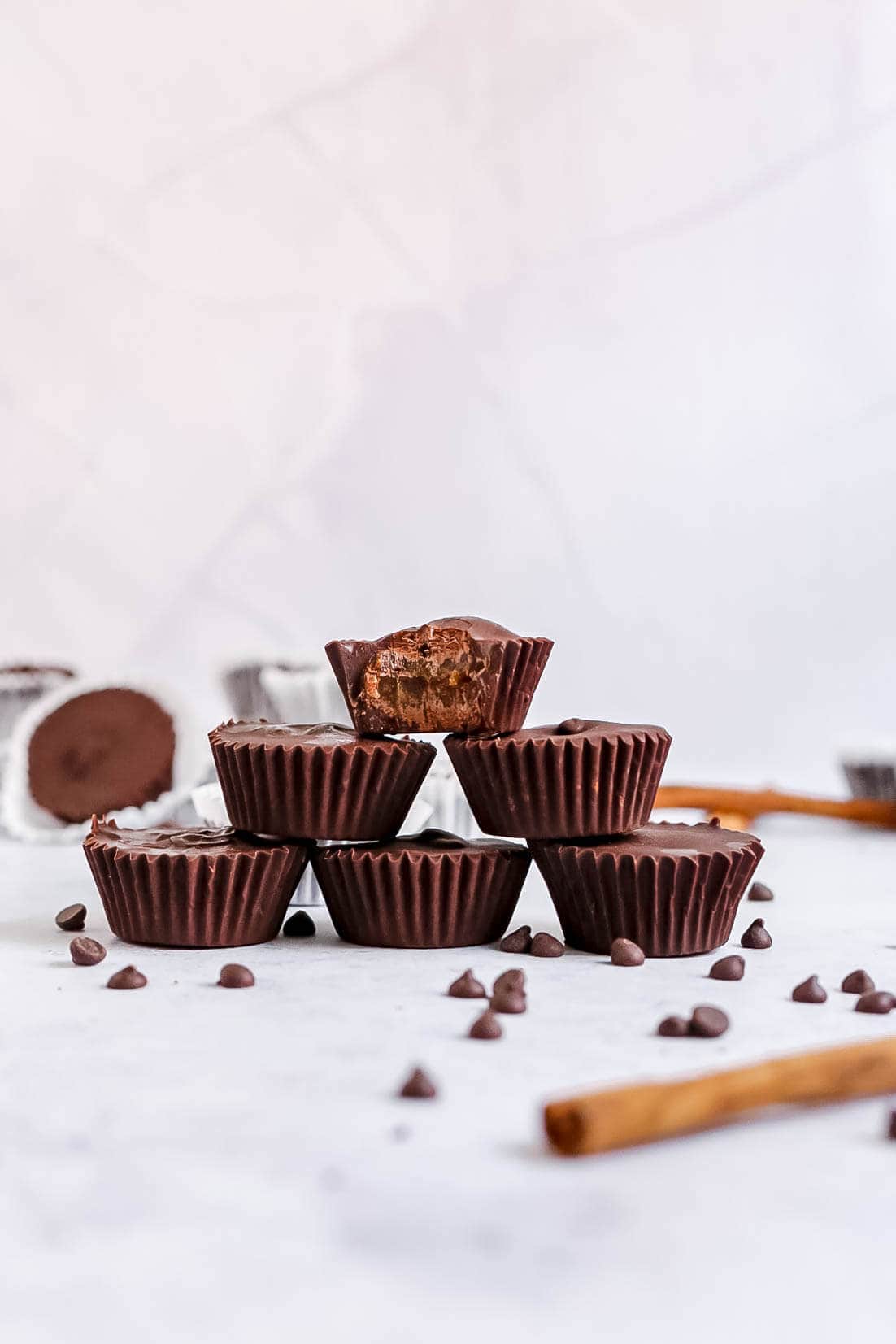 Plant-Based Pumpkin Spice Caramel Cups