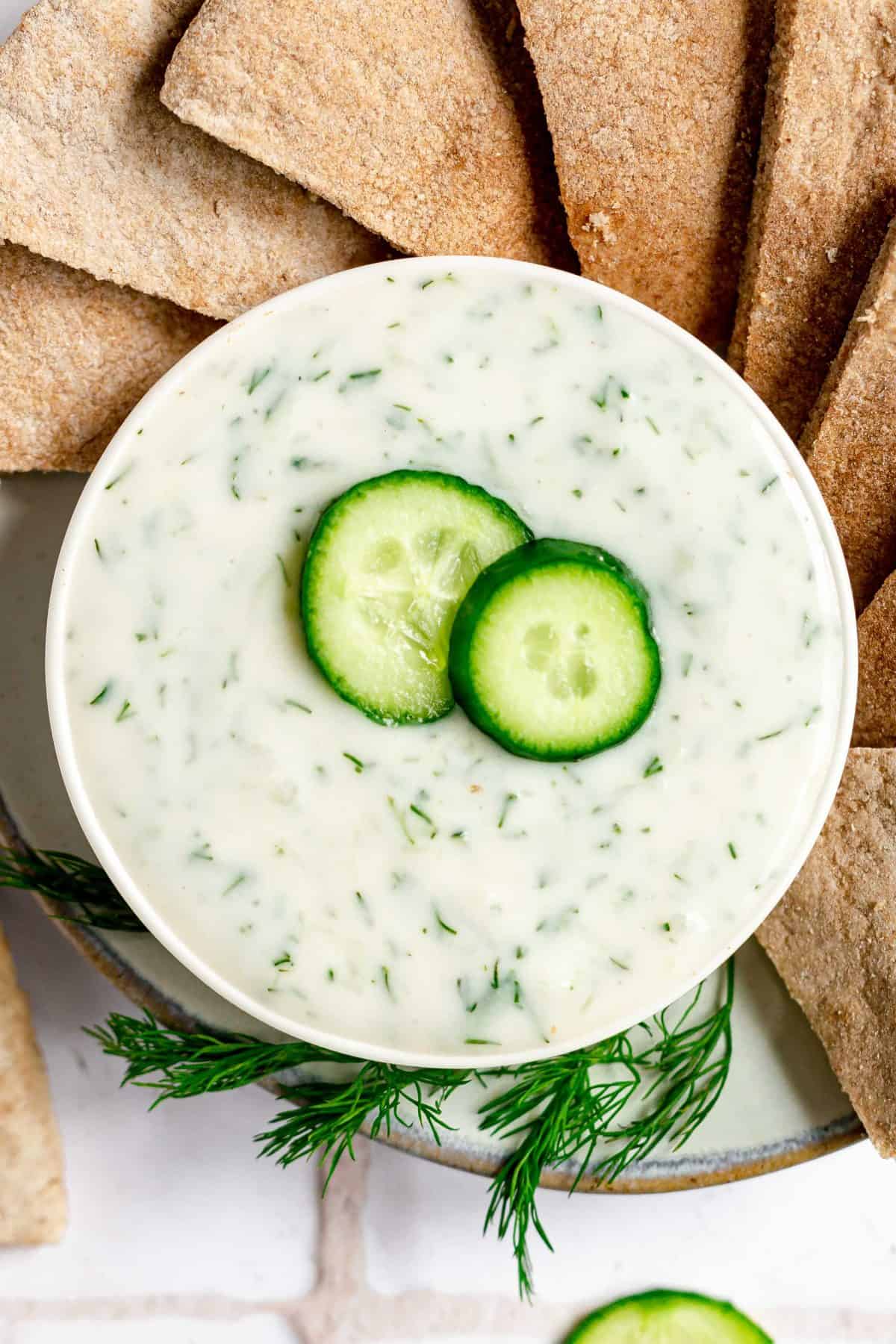 Plant-Based Tzatziki Sauce