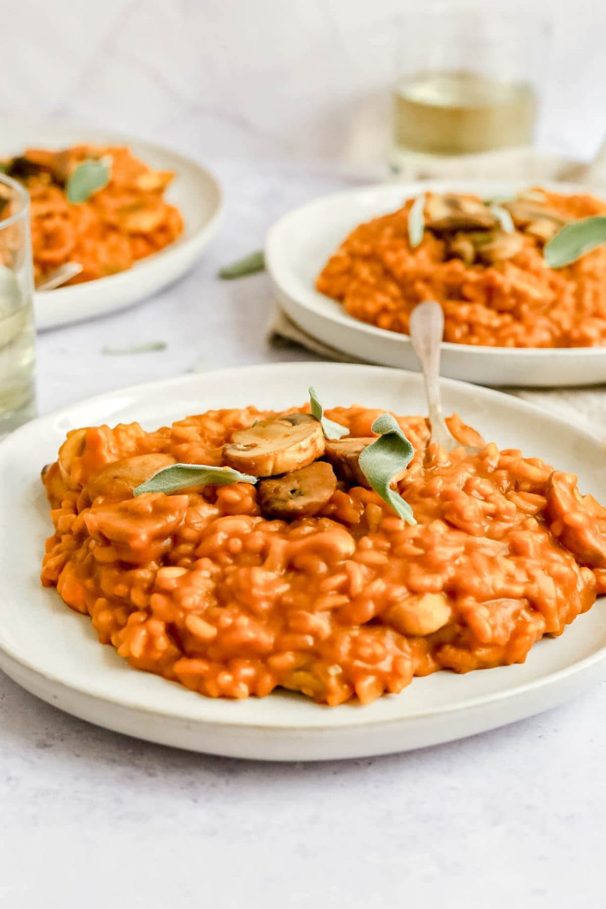 Pumpkin Sage Risotto