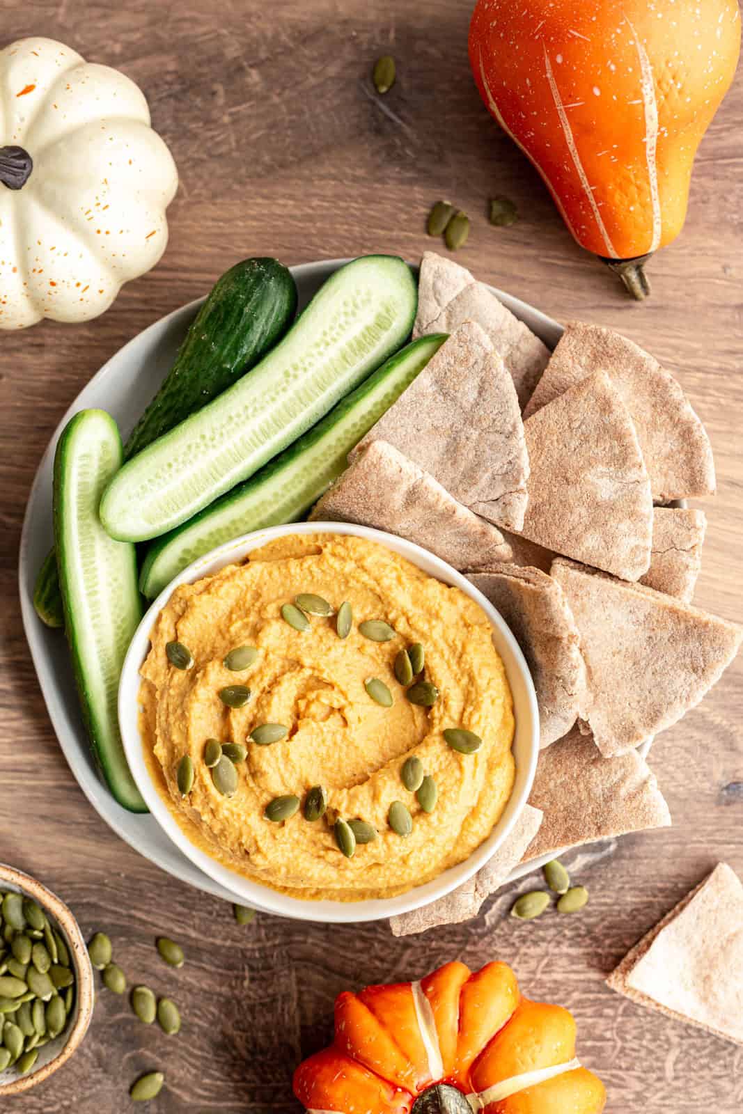Savory Pumpkin Hummus