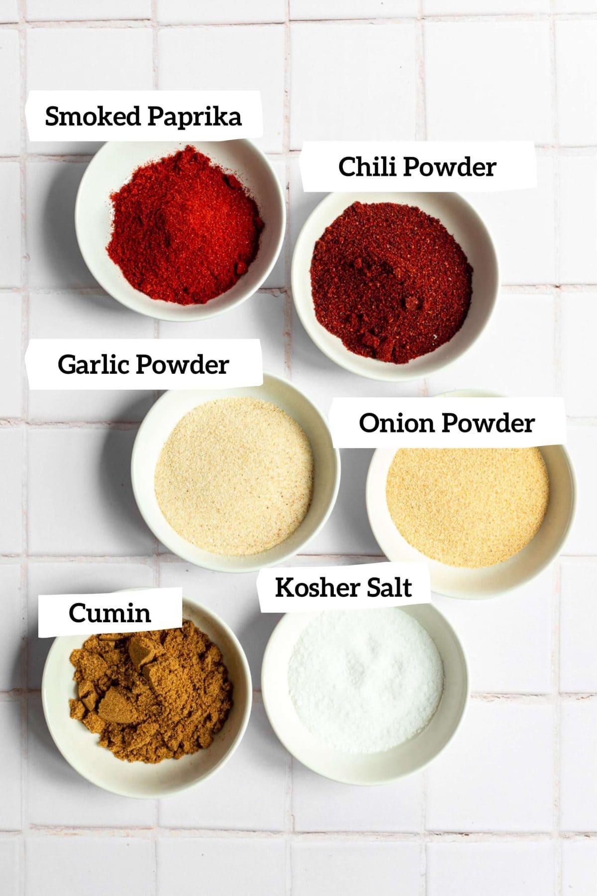 Homemade Taco Seasoning Ingredients