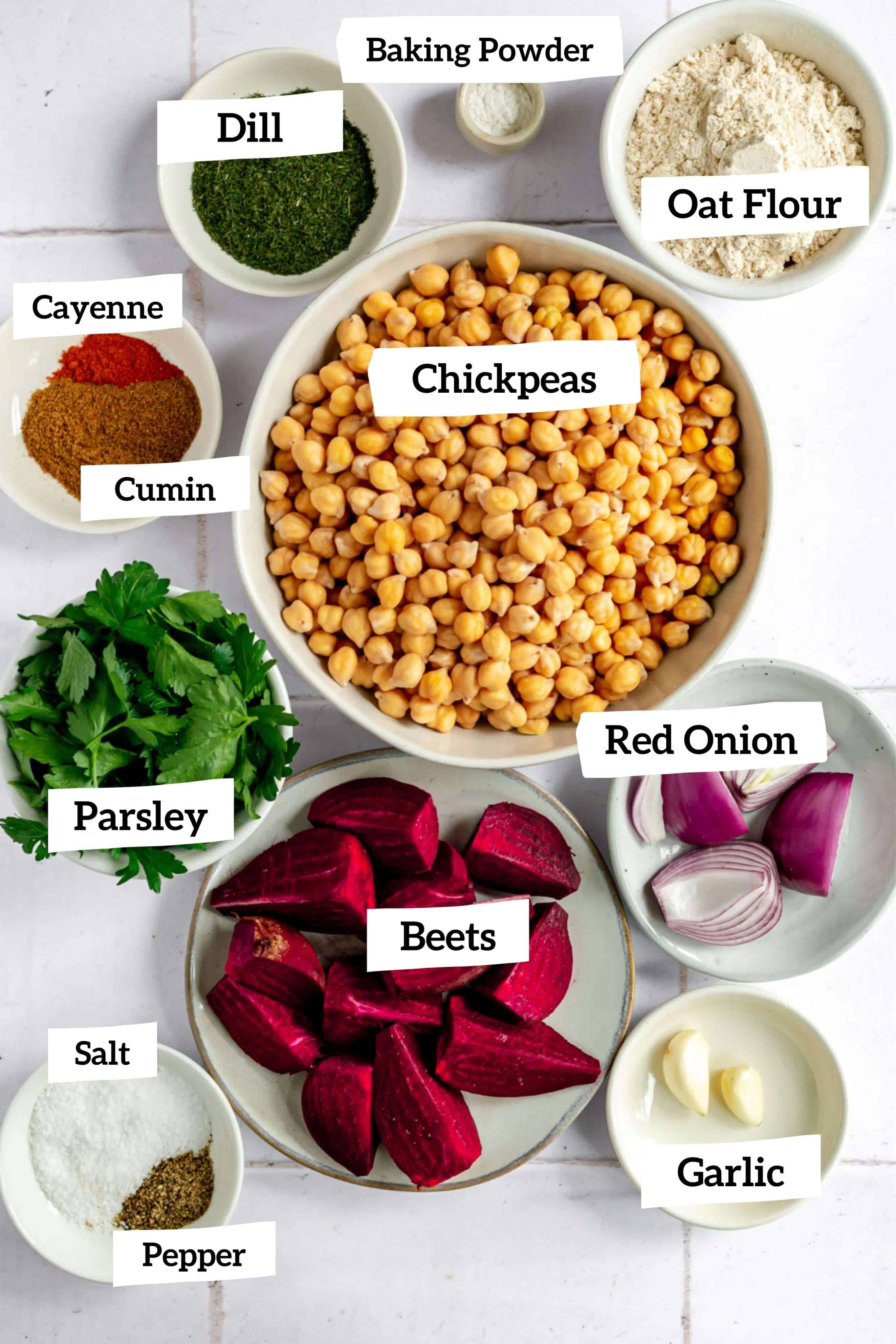 Best Vegan Beet Burger Ingredients