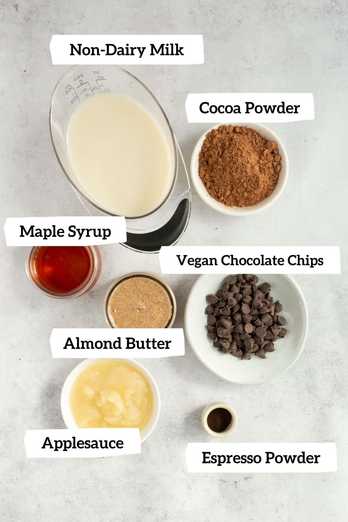 no-churn vegan chocolate ice cream ingredients