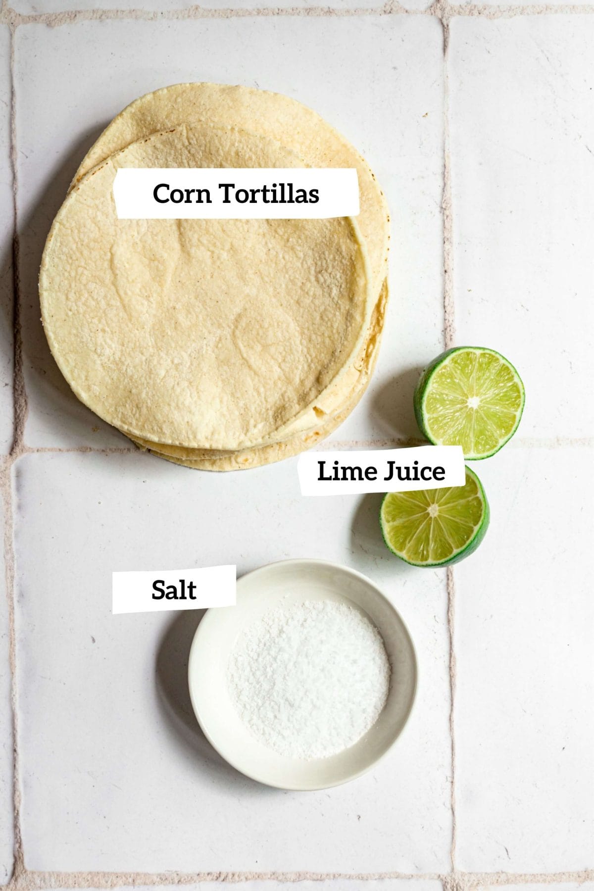 Oil-Free Tortilla Chips Ingredients