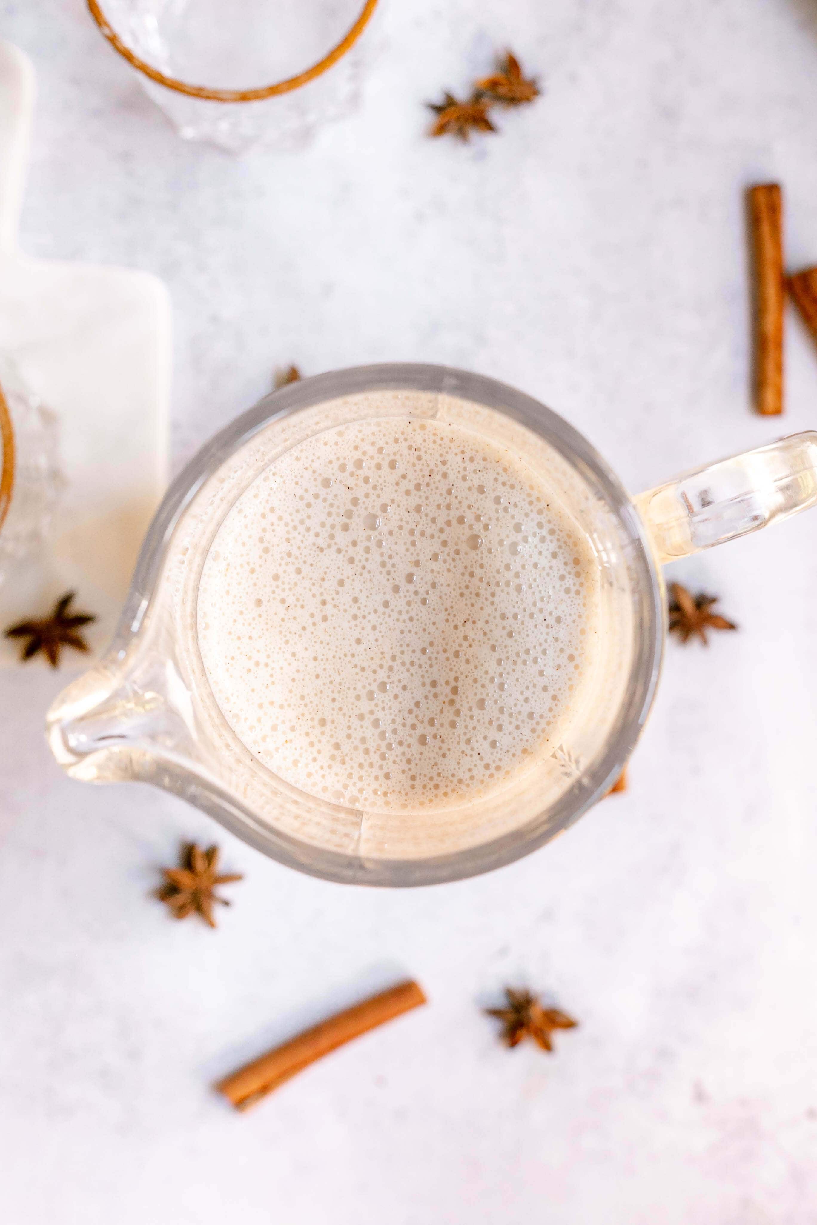 Plant-Based Eggnog (Cashew-Free, Coconut-Free)