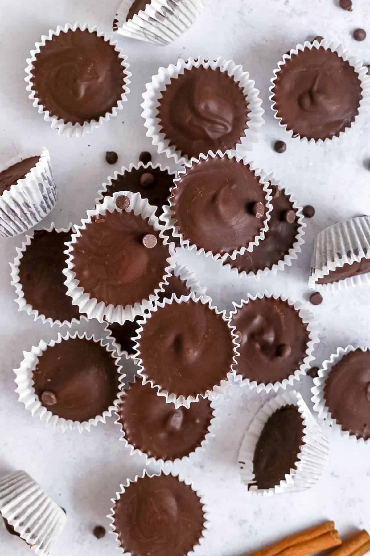 Plant-Based Pumpkin Spice Caramel Cups