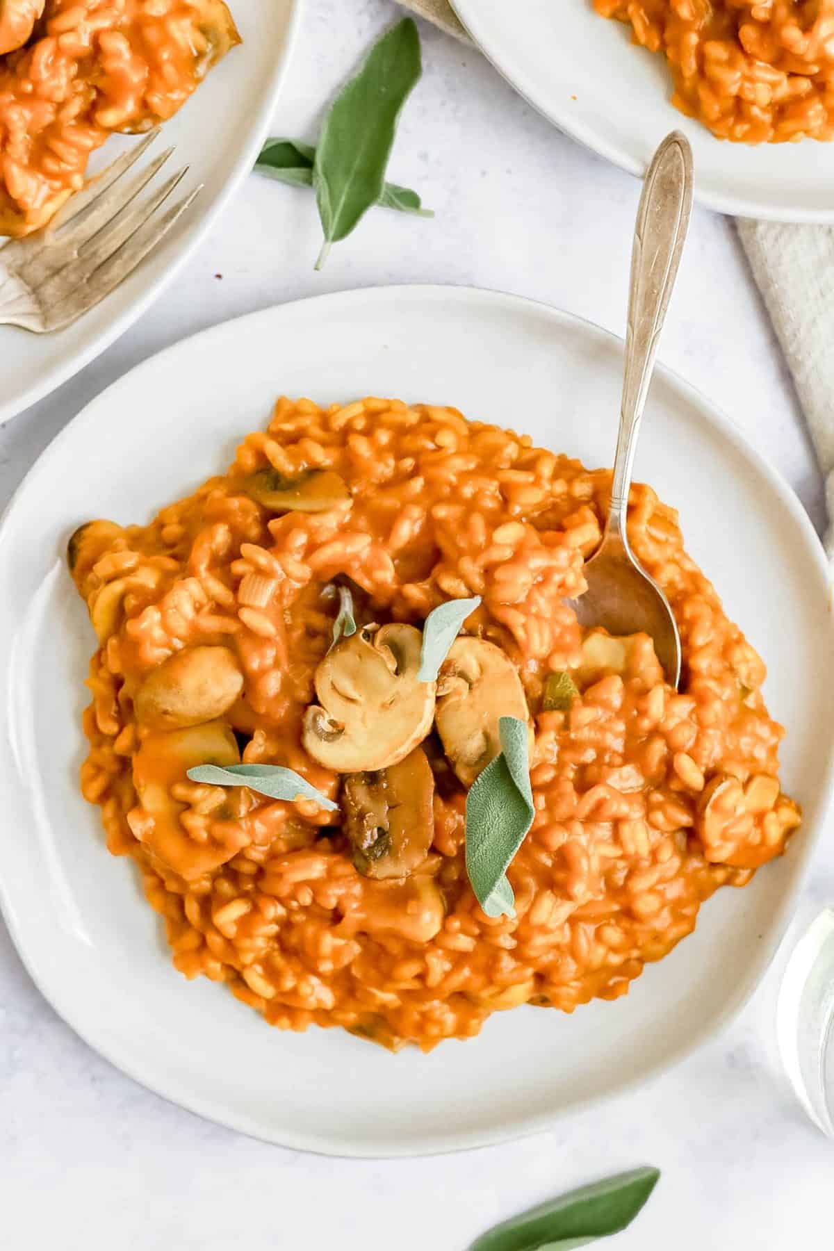 Pumpkin Sage Risotto