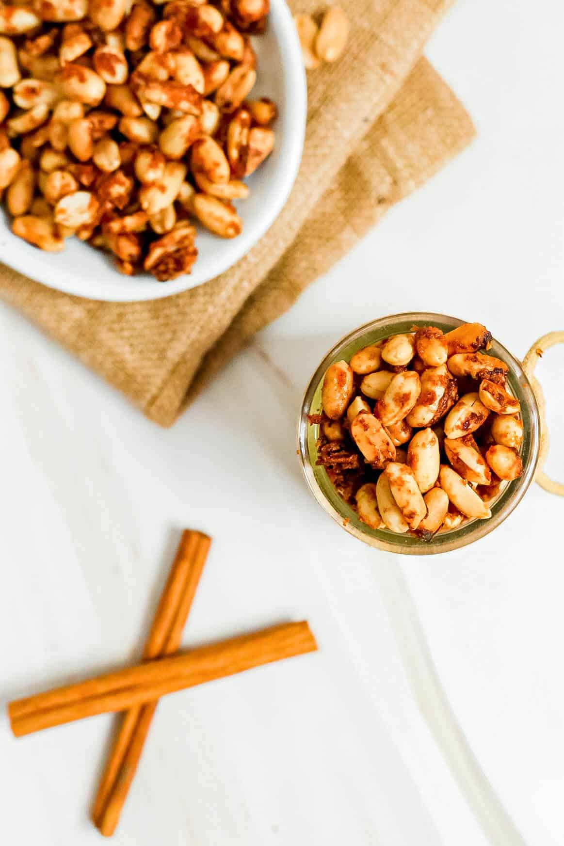 Vegan 'Honey' Roasted Peanuts
