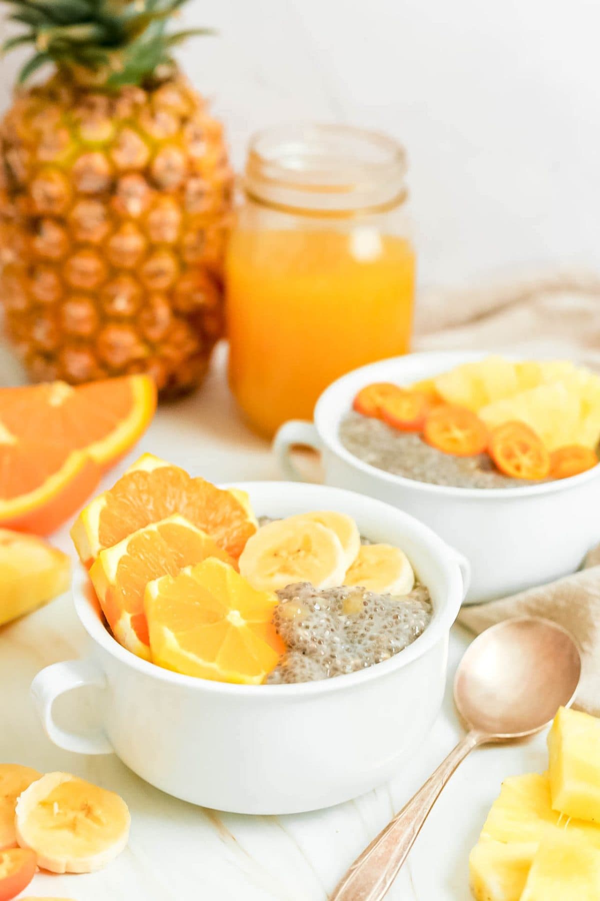 Banana Rum Chia Pudding