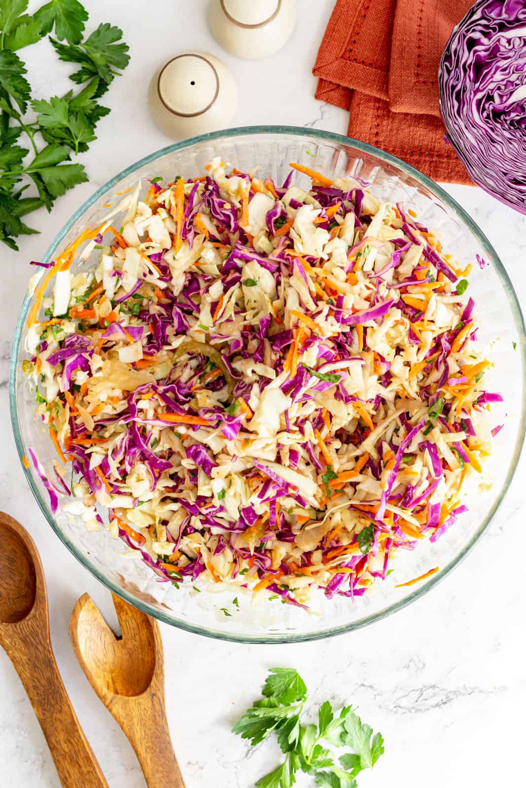 Vegan Coleslaw without Mayo