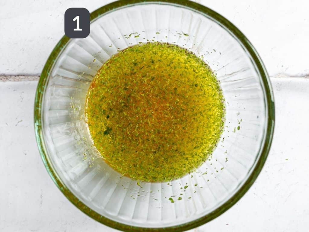 Monochrome Fruit Salad Step 1