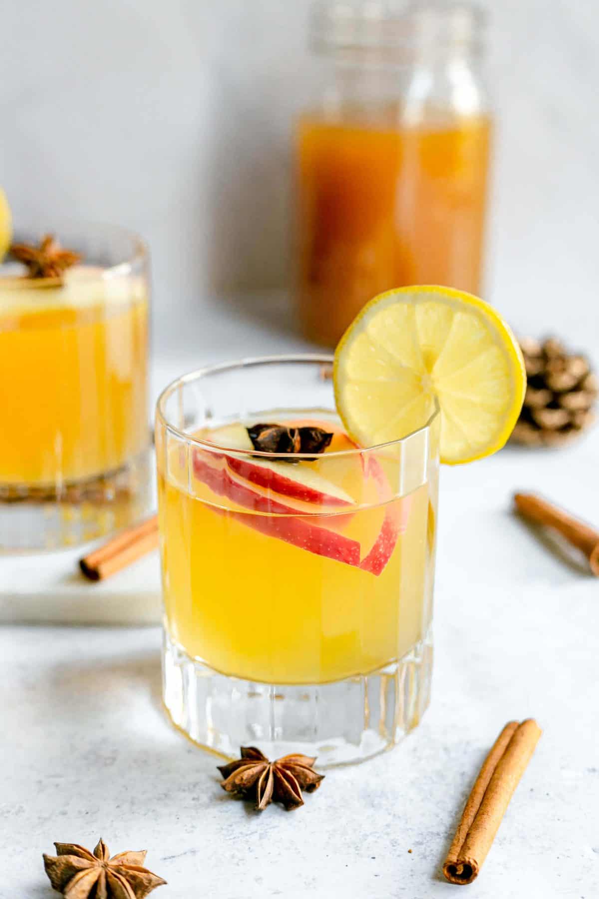 Naturally Sweetened Apple Hot Toddy