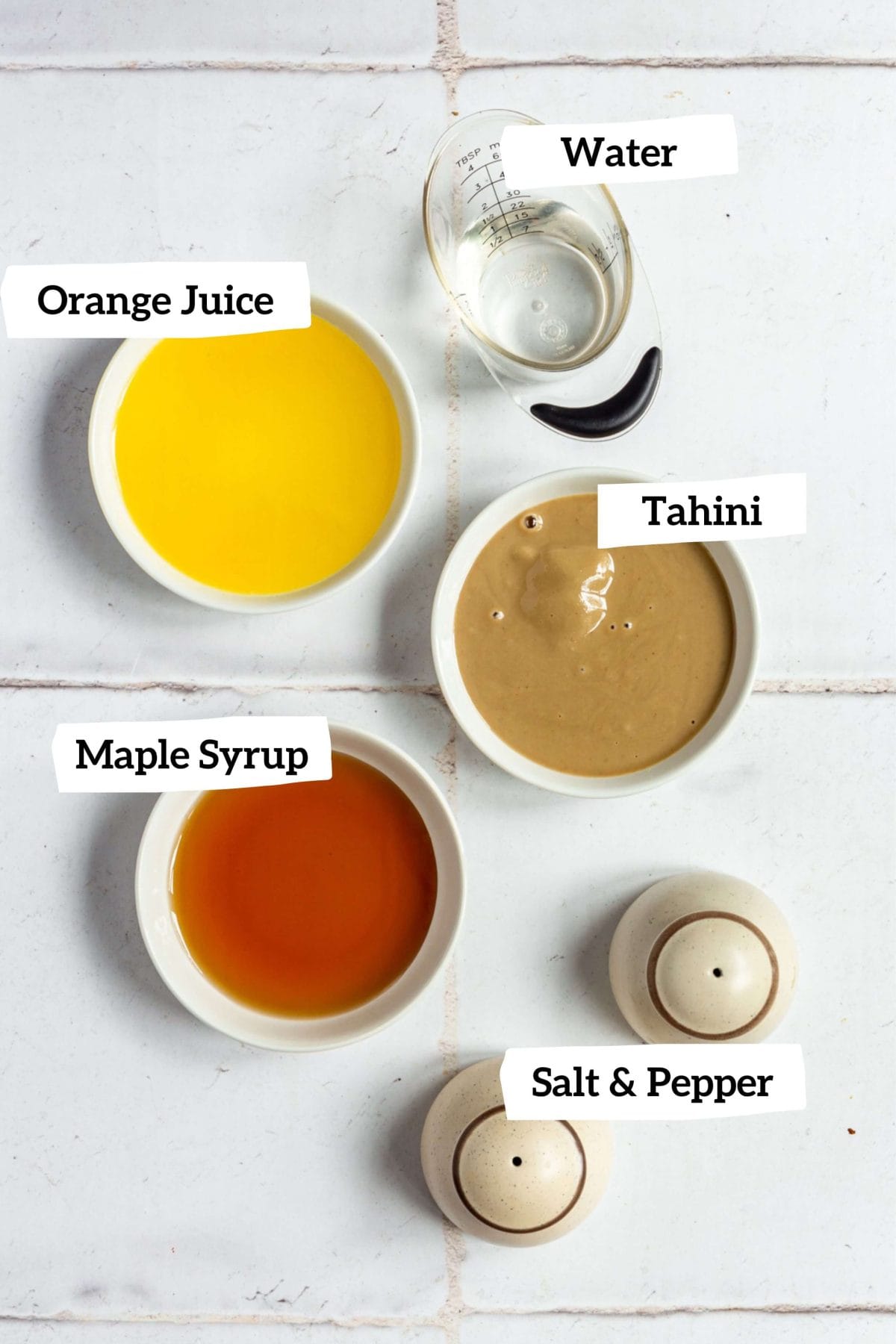 Millet Salad Dressing Ingredients