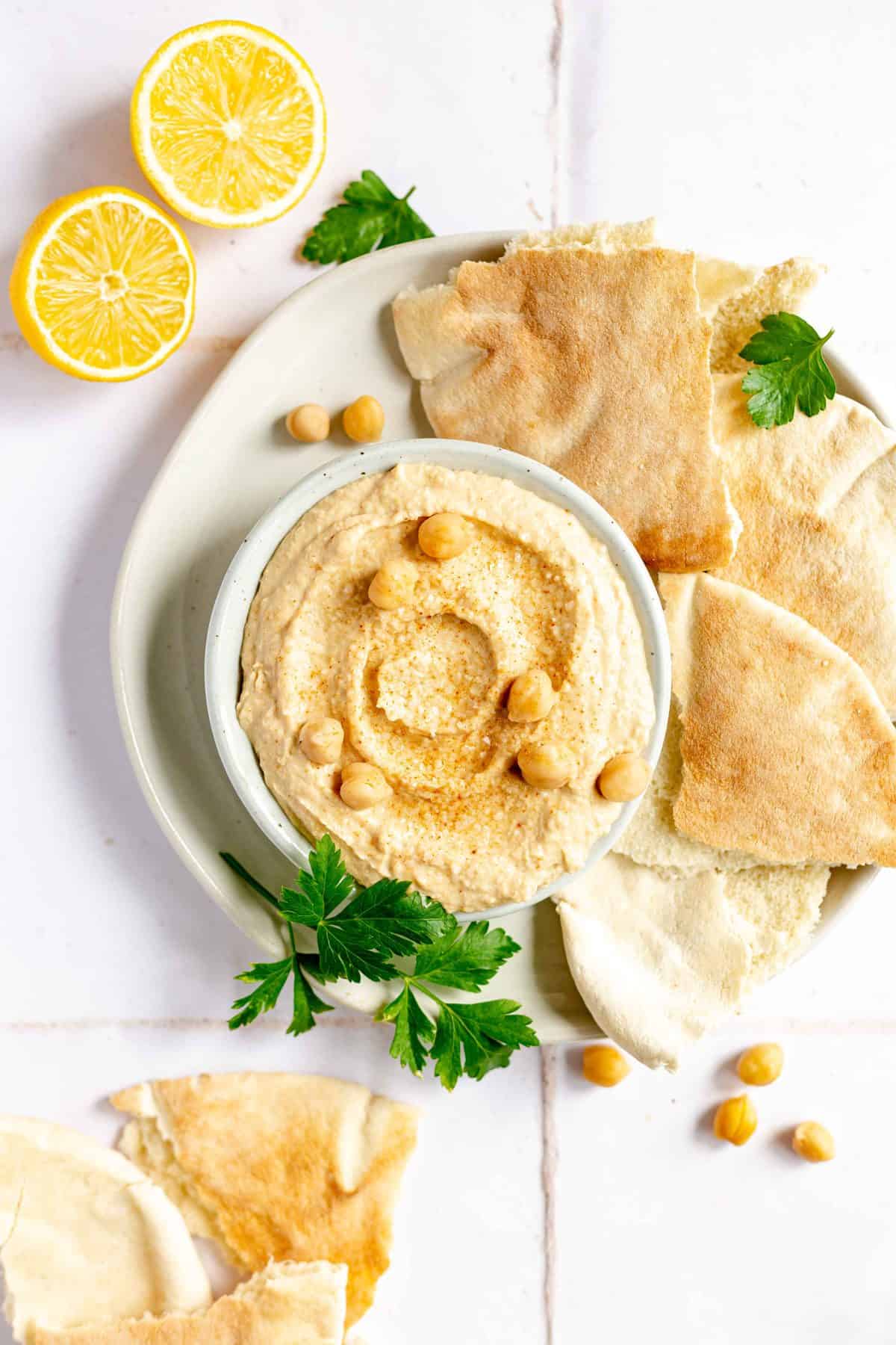 How to make Oil-Free Hummus