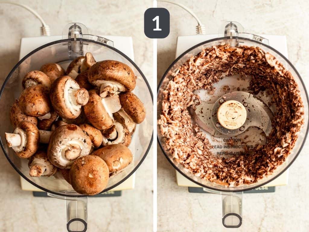 Mushroom Taco Meat Step 1