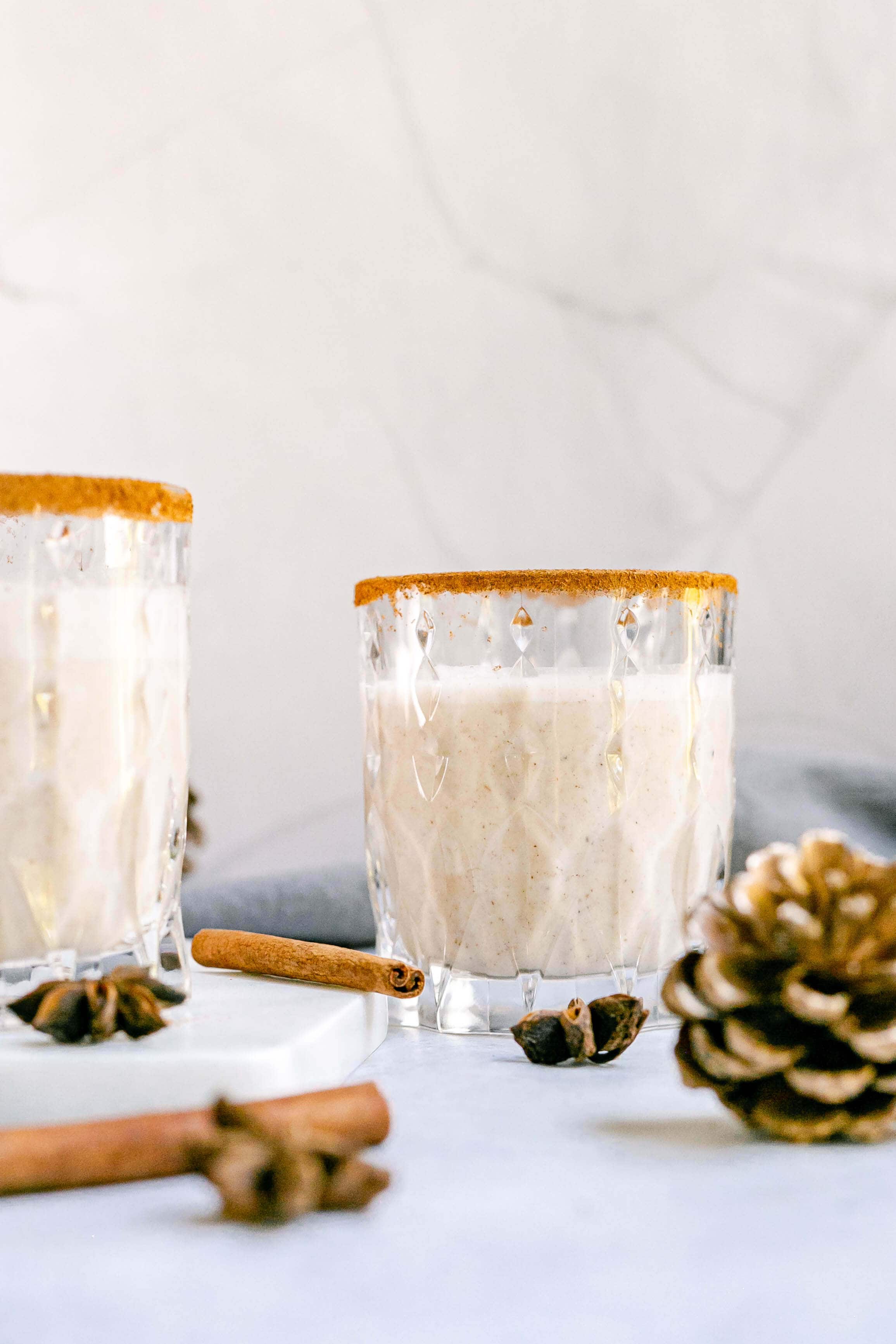 Plant-Based Eggnog (Cashew-Free, Coconut-Free)