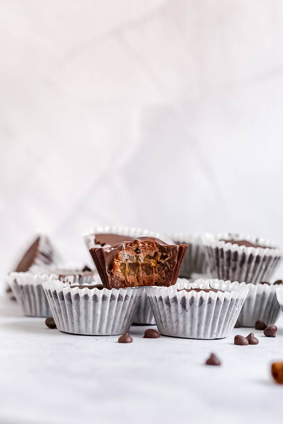 Plant-Based Pumpkin Spice Caramel Cups
