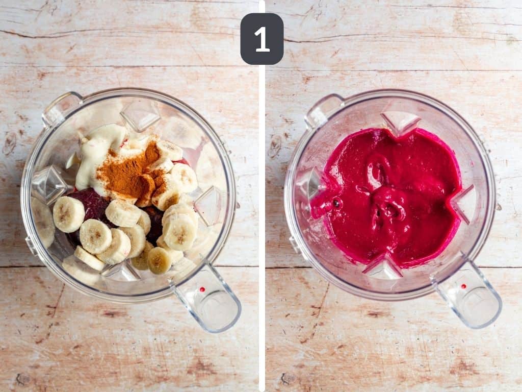 Roasted Beet Apple Smoothies Steps