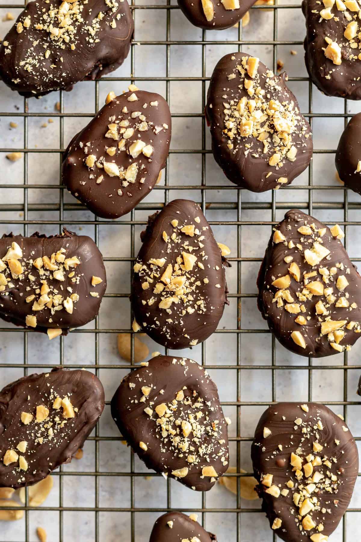 vegan Copycat Reece's Peanut Butter Easter Eggs