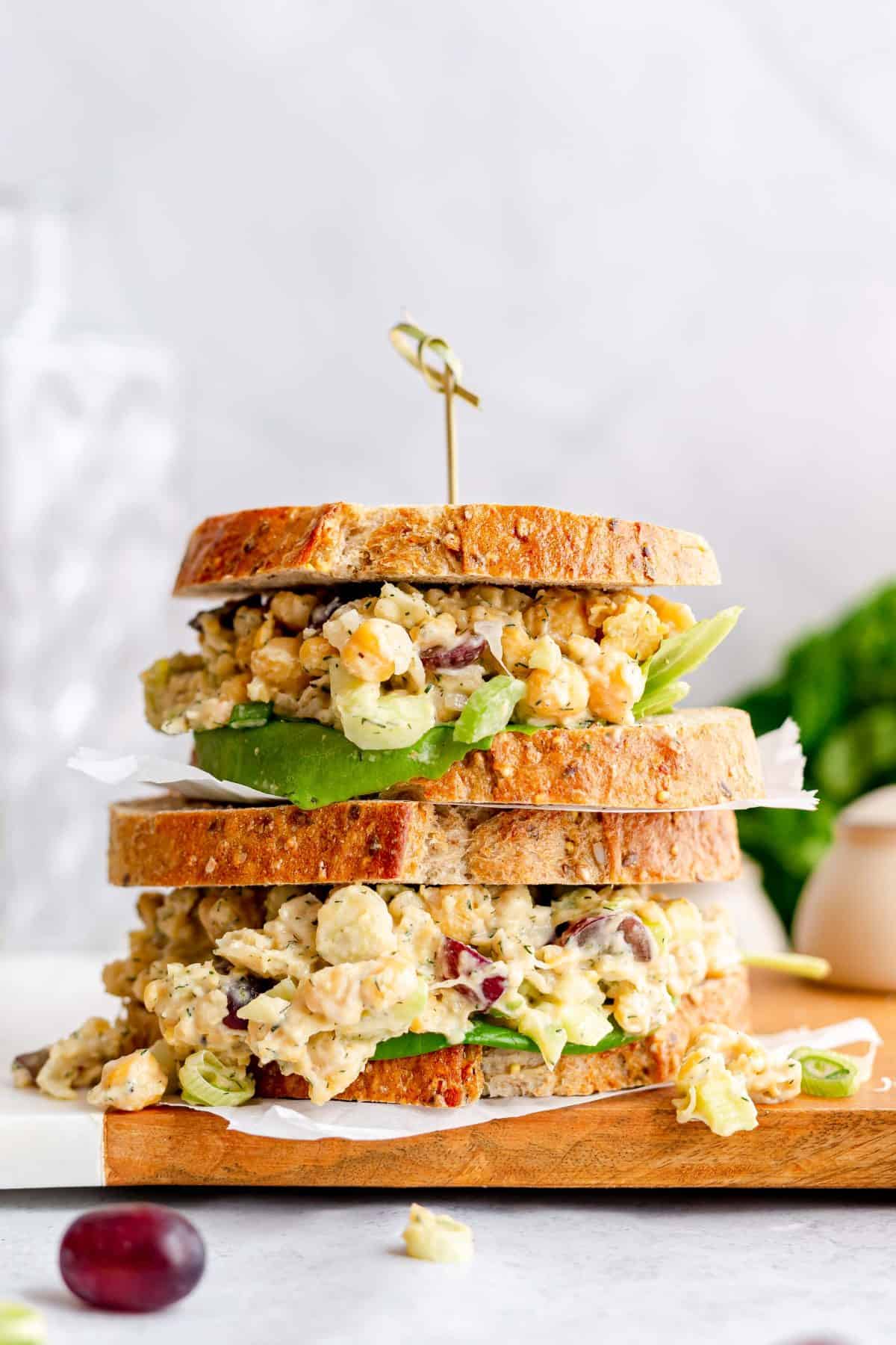 Chickpea Salad Sandwich