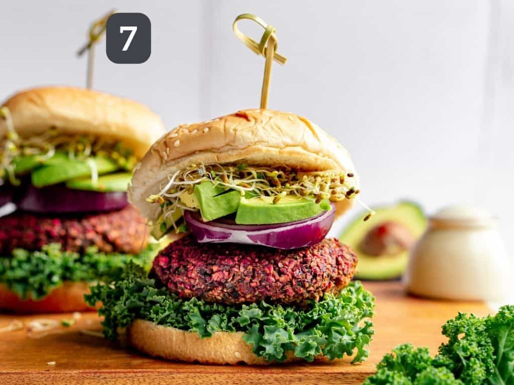 Best Vegan Beet Burger Step 7