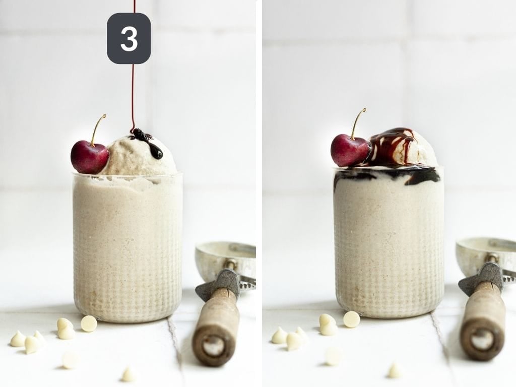 Date Sweetened No-Churn Vegan Vanilla Ice Cream Step 3