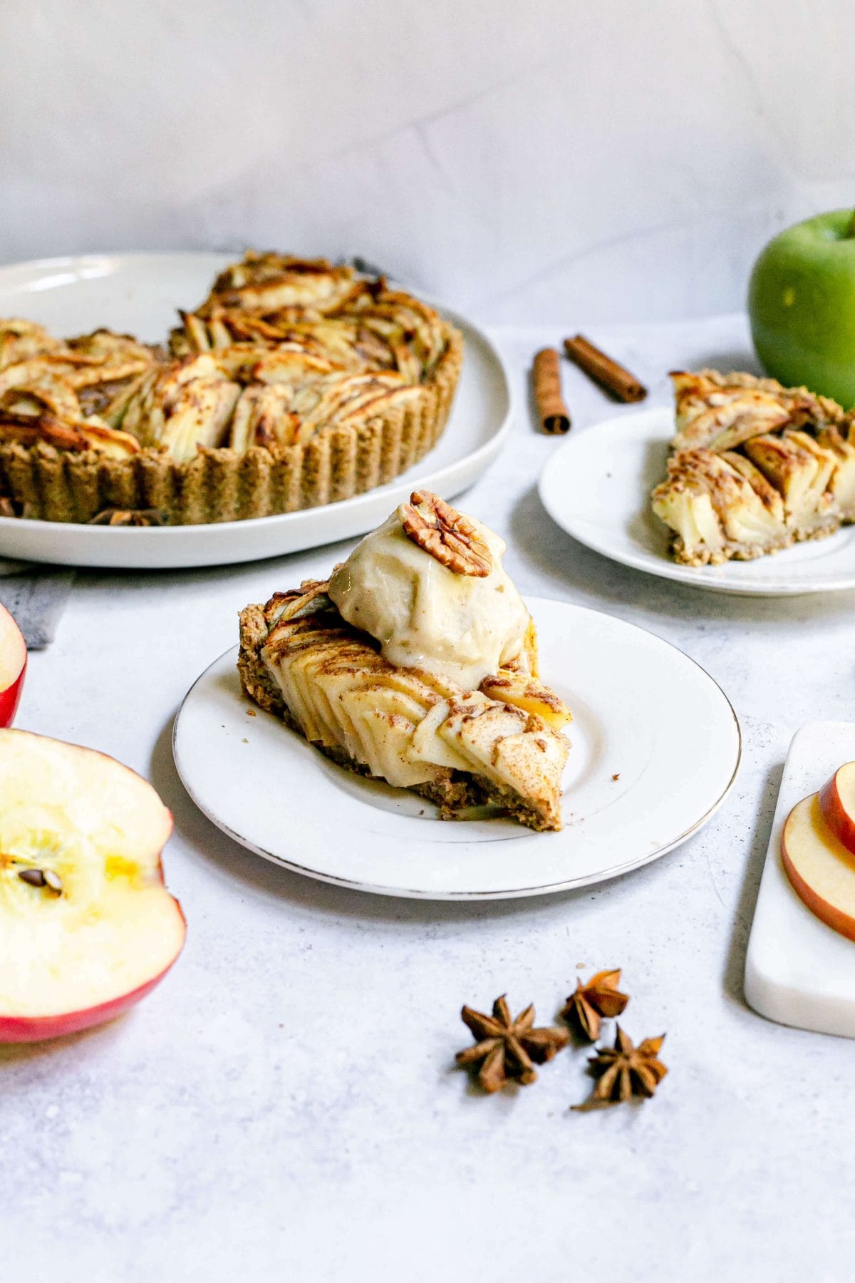 Gluten-Free Vegan Apple Tart