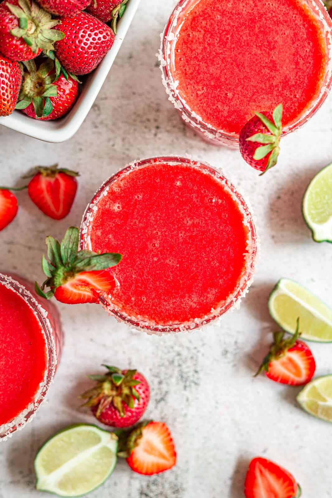 Strawberry Margarita Mocktail
