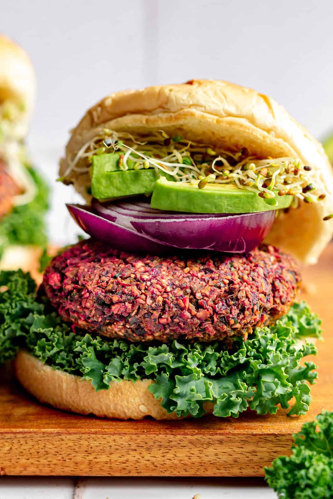 Best Vegan Beet Burger 