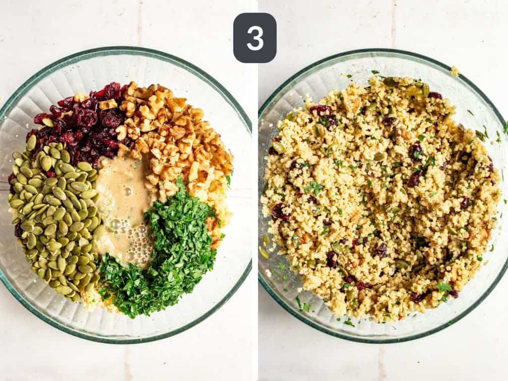 Millet Salad Step 3