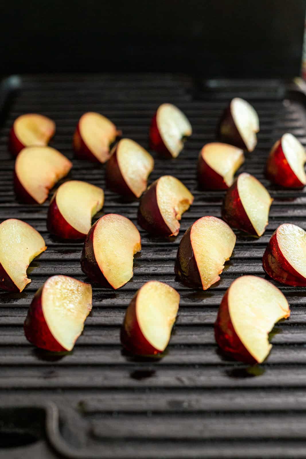 Plums Grilling