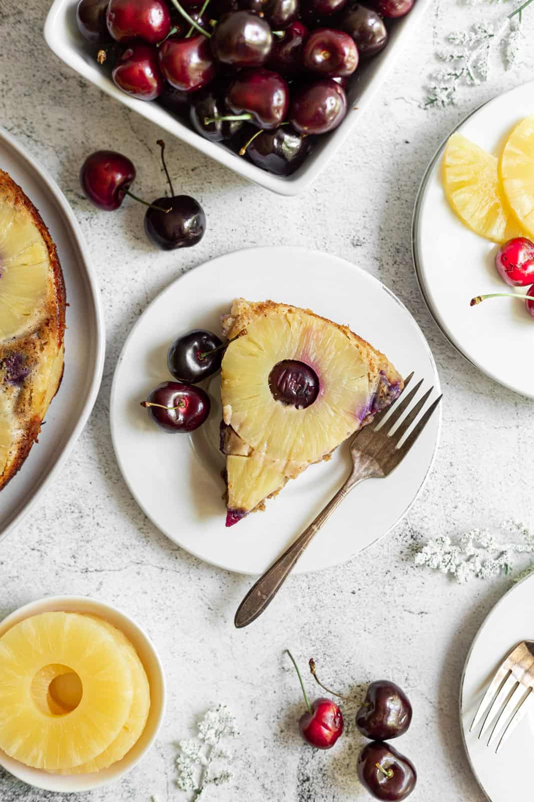Vegan Pineapple Upside Down Cake